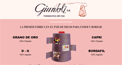 Desktop Screenshot of giuntoli.com.ar